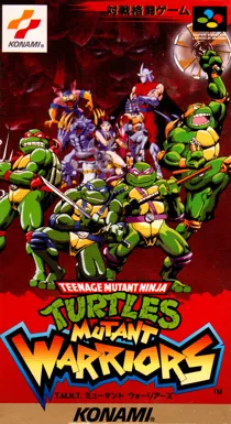 Teenage Mutant Ninja Turtles - Mutant Warriors (Japan) box cover front